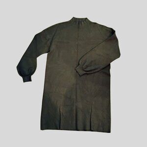 Vero Moda Olive Green Long Sleeve Knit Sweater Dress Size L